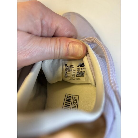 New‎ Balance WS215 TC (size 8) lavender and gold - Picture 7 of 11